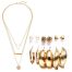 Gold necklace women
