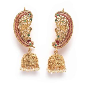 Traditional Peacock Earrings