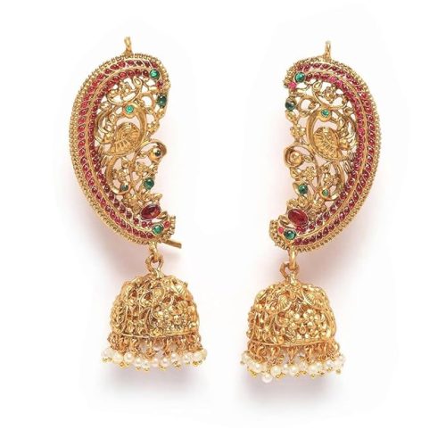 Traditional Peacock Earrings