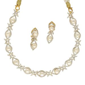 Pearl Necklace Set For Women